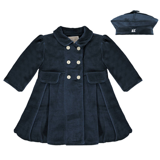 Emile Et Rose Rosanna - Coat: Navy / 76cm 12mth / Coat