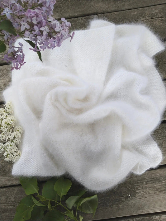 Koally Baby Blankets 100% Angora Wool PREORDER Angel Angora Wool Baby Blanket
