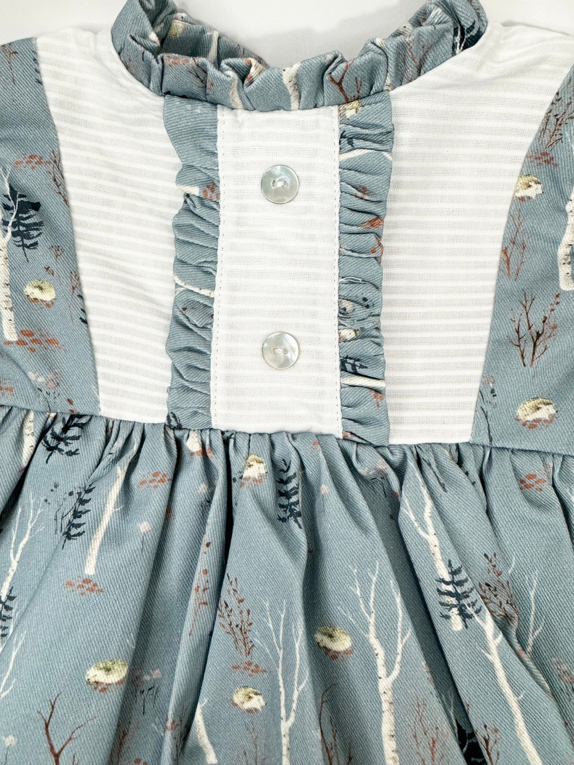 Koally Baby Dress Elsa Blue Forest dress