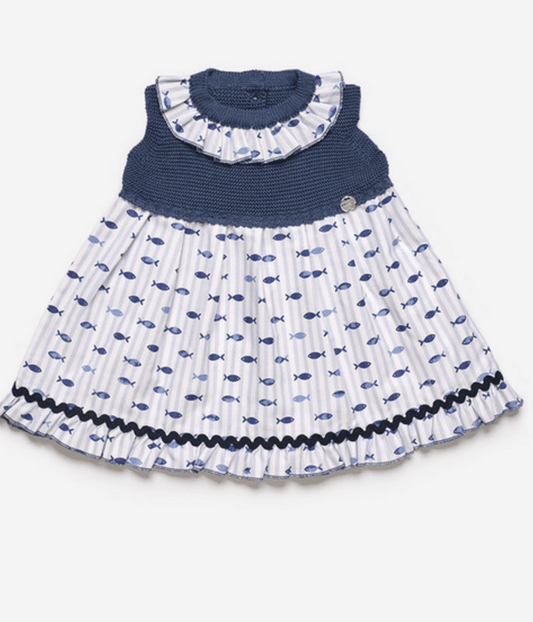 Koally Baby Dress Sarah Ocean Blue Dress
